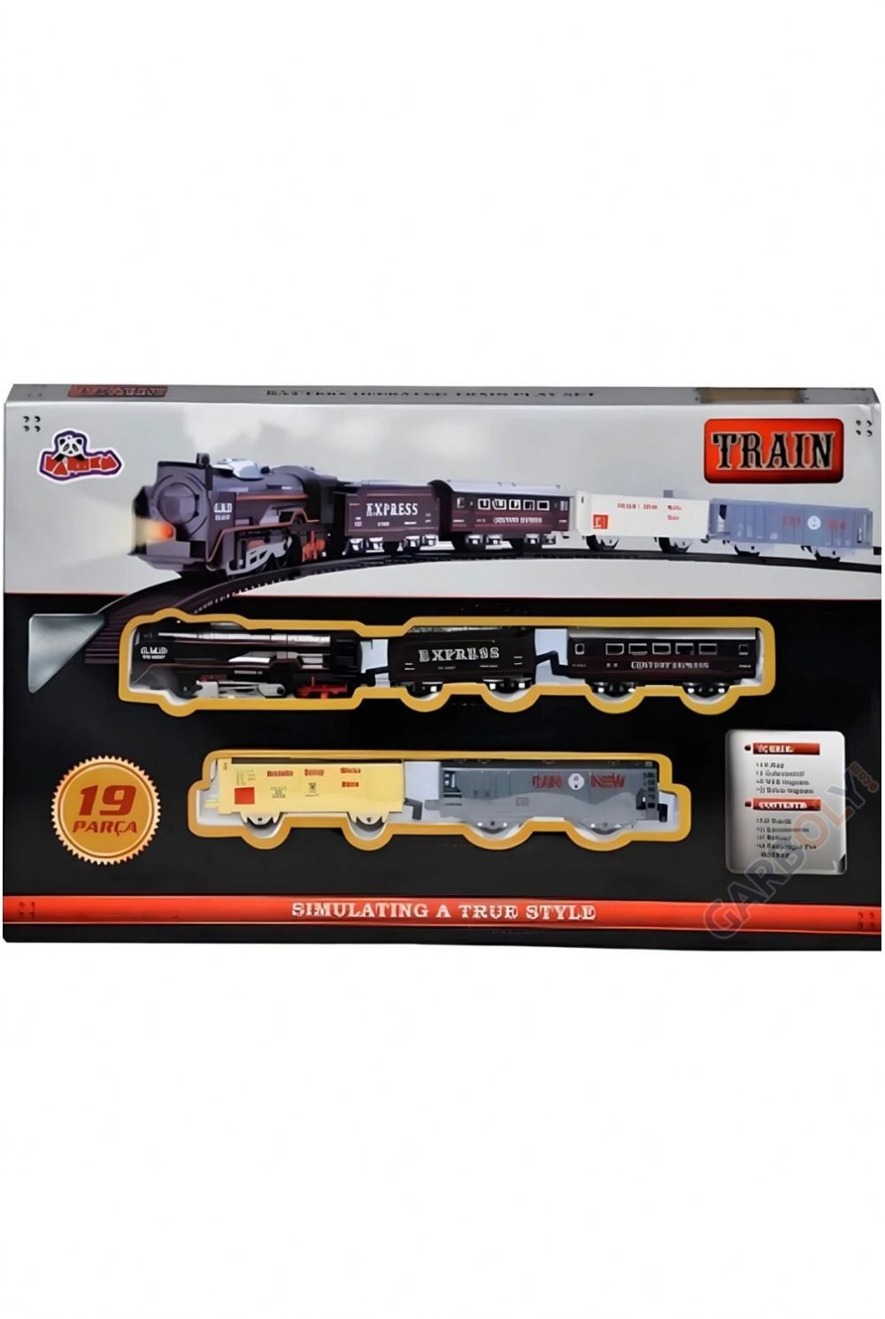 TREN SETİ 19 PARÇA PİLLİ